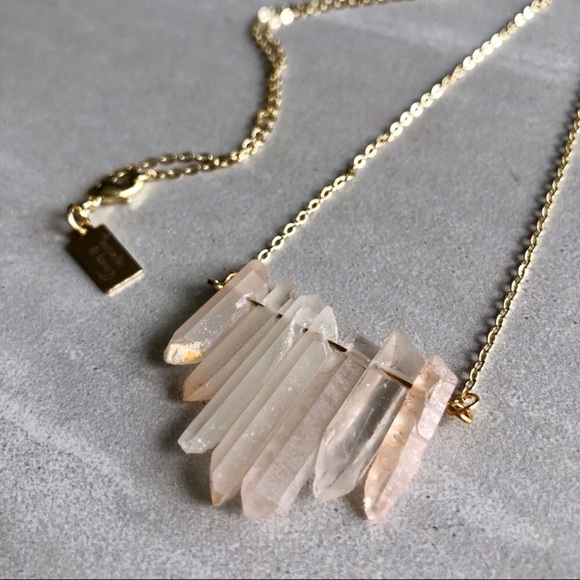Estrella & Luna Jewelry - ❗️LAST❗️Peach Quartz Necklace